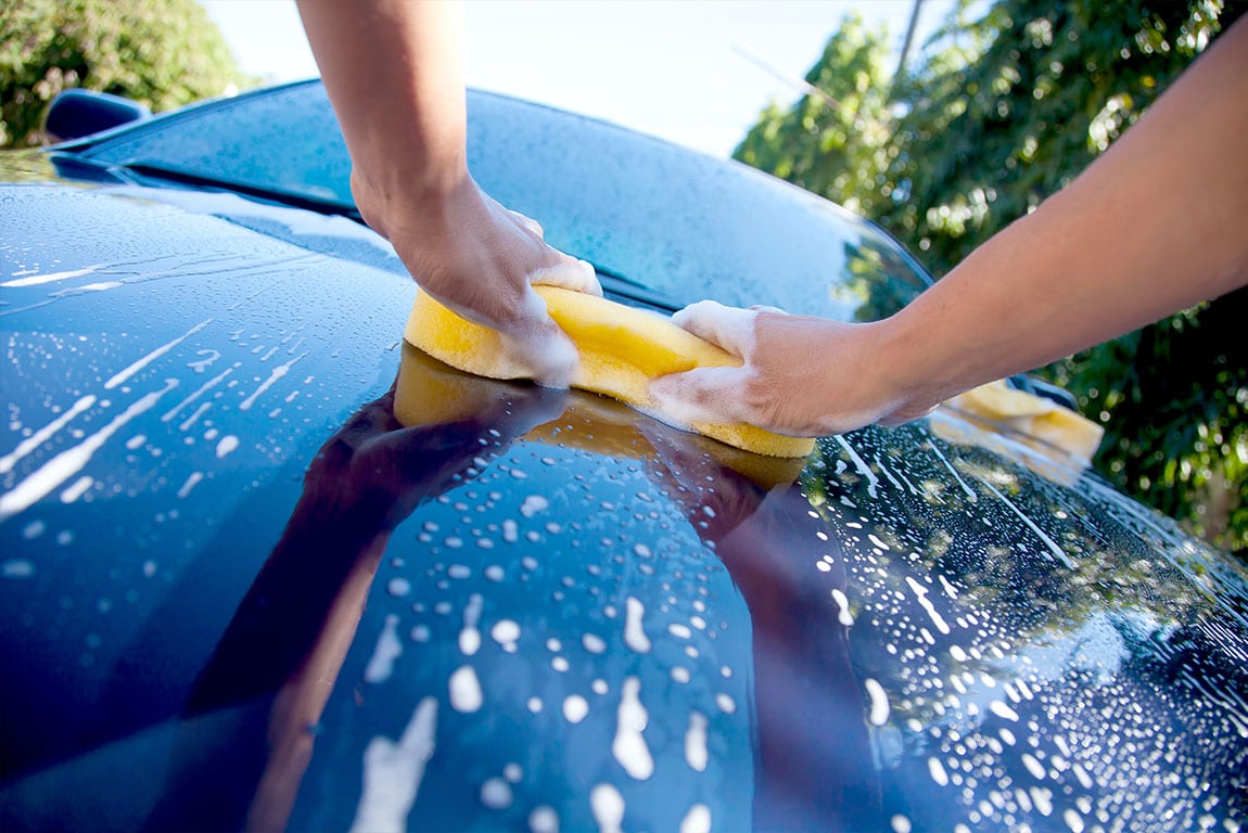 Full-service wash on the line